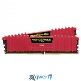 CORSAIR Vengeance LPX Red DDR4 2666MHz 32GB (2x16) (CMK32GX4M2A2666C16R)
