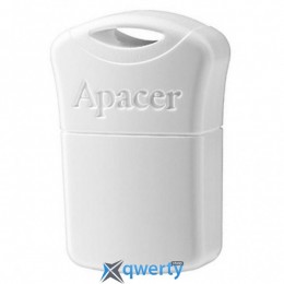 USB-A 2.0 Apacer AH116 64GB White (AP64GAH116W-1)