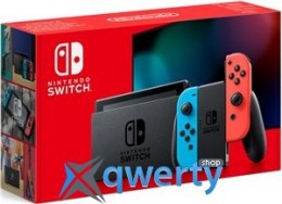 Nintendo Switch Neon blue/red HAC-001(-01) (Новая ревизия)