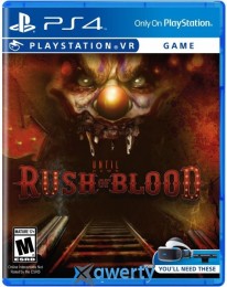 Until Dawn Rush of Blood VR PS4 (русская версия)