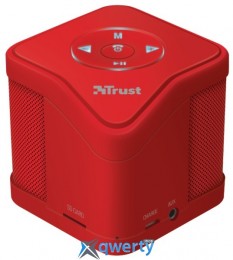 Trust Muzo Wireless Bluetooth Speaker Red (21703)