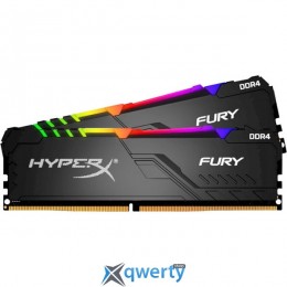 KINGSTON HyperX DDR4-2400 32GB PC4-19200 (2x16) Fury RGB Black (HX424C15FB3AK2/32)