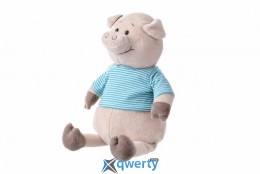 Same Toy Свинка в тельняшке голубой 35 см (THT715)