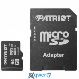 Patriot 64GB microSD class10 UHS-1 (PSF64GMCSDXC10)