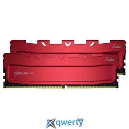 EXCELERAM Kudos Red DDR4 3600MHz 32GB (2x16) (EKRED4323618AD)