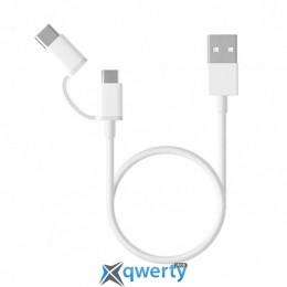 Xiaomi Mi 2-in-1 USB Cable (Micro USB to Type C) 100cm (SJV4082TY)