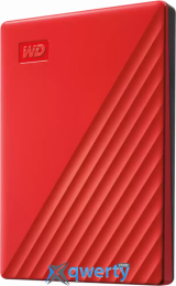 HDD 2.5 microUSB 5Gbps Western Digital My Passport 2TB Red (WDBYVG0020BRD-WESN)