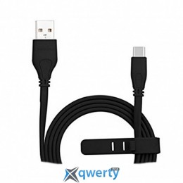 MOMAX Go Link USB-C to USB-A 1m Cable Black (DTA7D)