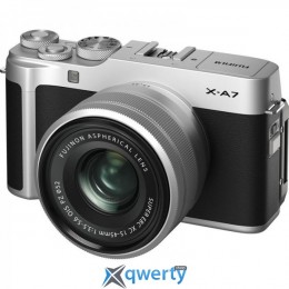 Fujifilm X-A7 XC 15-45mm F3.5-5.6 Kit Silver (16638201)