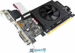 Gigabyte GeForce GT 710 2GB GDDR5 64bit (954/5010) (HDMI, DVI, VGA) (GV-N710D5-2GIL)