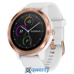 Garmin Vivoactive 3 White with Rose Gold Hardware White (010-01769-07)