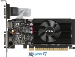 MSI PCI-Ex GeForce GT 710 Low Profile 2GB DDR3 (64bit) (954/1600) (DVI, HDMI, VGA) (GT 710 2GD3 LP)