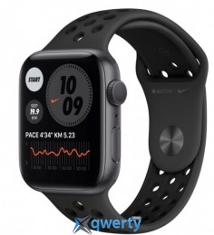 S6 NIKE MOOX3 Apple Watch Series 6  40mm Space Gray Aluminum case Anthracite/Black Sport Band