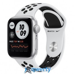 Apple Watch Series SE Nike GPS MYYD2 40mm Silver Aluminium Case with Pure Platinum Black Nike Sport Band
