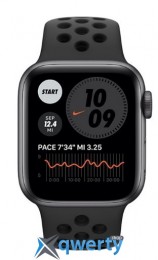 Apple Watch Nike Series 6 GPS 40mm Space Gray Aluminum Case w. Anthracite/Black Nike Sport B. (M00X3)