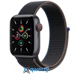 Apple Watch SE GPS + Cellular 40mm Space Gray Aluminum Case with Charcoal Sport L. (MYEE2) / MYEL2