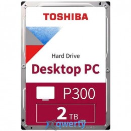 Toshiba P300 2TB 5400rpm 128MB HDWD220UZSVA SATA III 3.5