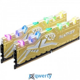 APACER Panther Rage RGB Silver-Golden DDR4 3200MHz 16GB (2x8) (EK.16G21.GJMK2)