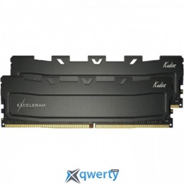 EXCELERAM Kudos Black DDR4 3200MHz 16GB (2x8) (EKBLACK4163216AD)