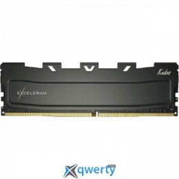 EXCELERAM Kudos Black DDR4 3200MHz 8GB (EKBLACK4083216A)