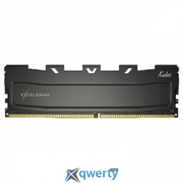 EXCELERAM Kudos Black DDR4 2400MHz 16GB (EKBLACK4162415C)