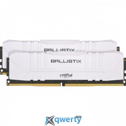 Crucial DDR4-3200 64GB PC4-25600 (2x32) Ballistix White (BL2K32G32C16U4W)