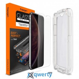 Spigen iPhone Xs Glas.tR EZ Fit, 1Pack (063GL24823)