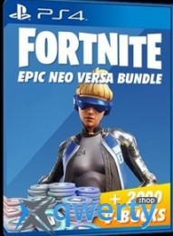 Fortnite Neo Versa + 2000$ игровой валюты (Код) PS4