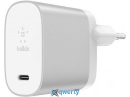 Belkin BOOST CHARGE 27W USB-C Home Charger Silver (F7U060VF-SLV)