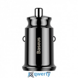 АЗУ Baseus Small Rice Grain 5W+10W USB-Ax2 Black (CCALL-ML01)