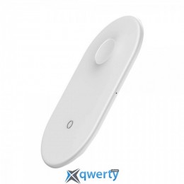 Baseus Wireless Charger 2in1 White (WX2IN1-02)