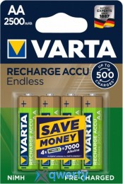 Varta Rechargeable Accu Endless AA 2500mAh (56686101404)