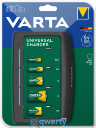 Varta Universal Charger (AAA, AA, C, D, 9V) (57648101401)