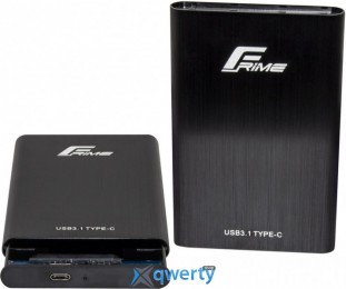 Frime для HDD/SSD SATA USB TYPE-C 3.1 Black (FHE40.25U31) 2.5