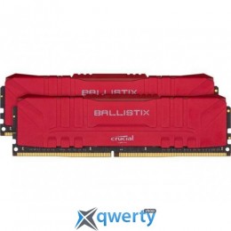 Crucial Ballistix Red 32GB (2x16) DDR4 3000MHz (BL2K16G30C15U4R)