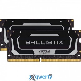 Crucial SODIMM DDR4-3200 16GB PC4-25600 (2x8 Ballistix Black (BL2K8G32C16S4B)