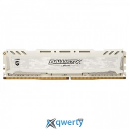 CRUCIAL Ballistix Sport LT White DDR4 3200MHz 8GB (BLS8G4D32AESCK)