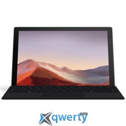 Microsoft Surface Pro 7 Platinum with Black Surface Pro Type Cover (QWU-00001)
