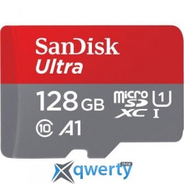 microSD 128GB SanDisk Ultra UHS-I Class 10 A1 (SDSQUAR-128G-GN6MN)