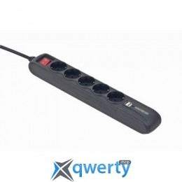 EnerGenie SPG5-U2-5 Power strip with USB charger, 5 sockets, (SPG5-U2-5)