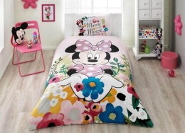 Детский и подростковый комплект TAC Minnie Glitter Ранфорс / простынь на резинке (60174931)