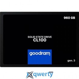 GOODRAM CL100 Gen.3 960GB SATA (SSDPR-CL100-960-G3) 2.5