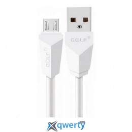 Micro USB GOLF GC-27m MicroUSB 1M White (GF-GC27M10-W)