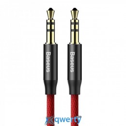 3.5mm - 3.5mm 1.5m Baseus Yiven Audio Cable M30 Red/Black (CAM30-C91)