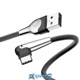 USB Baseus MVP Mobile game Cable USB For Type-C 3A 1M Black (CATMVP-D01)