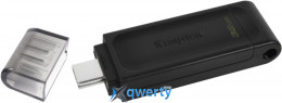 USB-C 3.2 32GB Kingston DataTraveler 70 Black (DT70/32GB) 740617305234