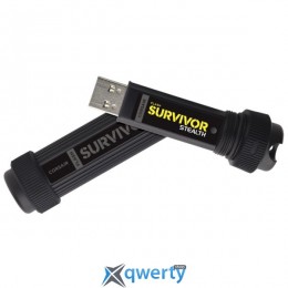 USB3.0 64GB Corsair Flash Survivor Stealth Stealth Grey (CMFSS3B-64GB)