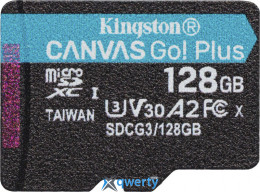 microSD Kingston Canvas Go! Plus 128GB V30 A2 (SDCG3/128GBSP)