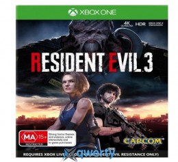 Resident Evil 3 XBox One (русские субтитры)