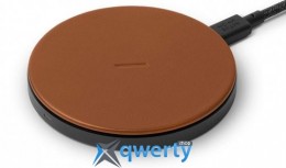 Native Union Drop Classic Leather Wireless Charger Brown (DROP-BRN-CLTHR-NP)